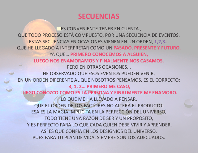 Secuencias Julio 9 de 2011